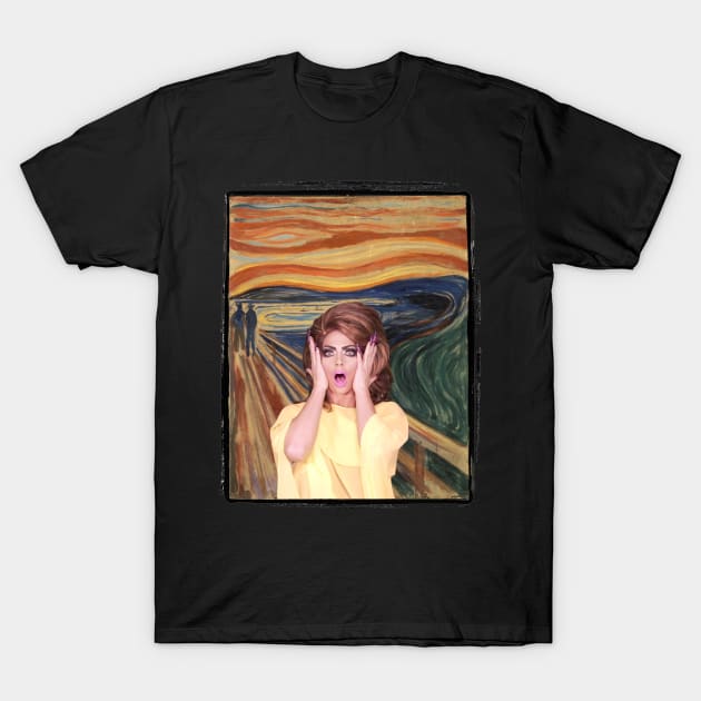 Alyssa Scream T-Shirt by fsketchr